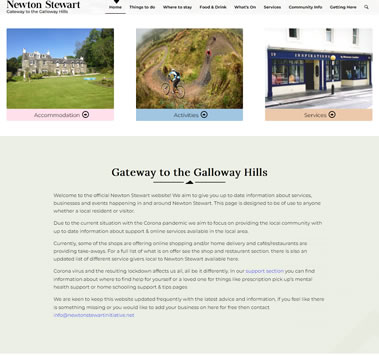 Newton Stewart Website