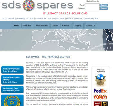Scottish Data Systems - The Global Spares Solutions
