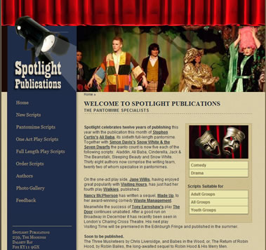 Spotlight Publications Website
