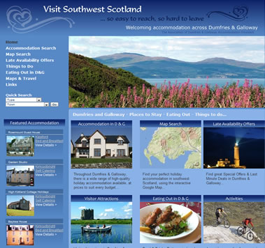 Visit South West Scotland Website